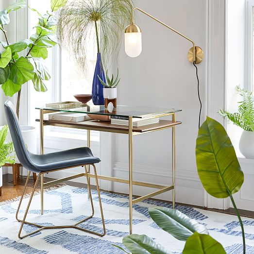 Mid-Century Art Display Mini Desk (36") | West Elm