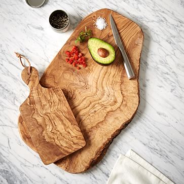 Large cutting board olive wood. Center piece for your kitchen, rustic