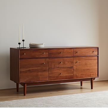 West elm deals white credenza