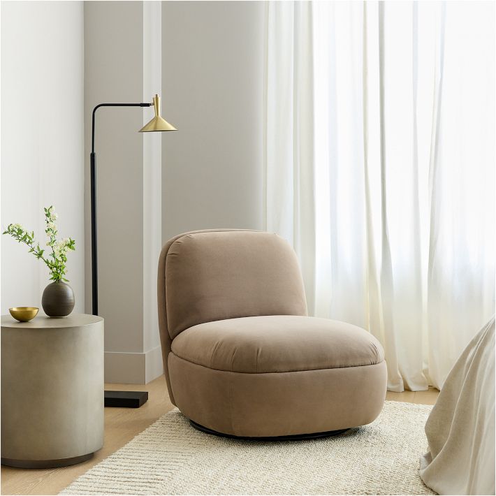 Addie Swivel Chair West Elm