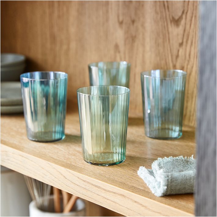 Tall Recycled Glass Set