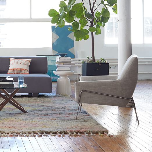 West elm deals lucas chair