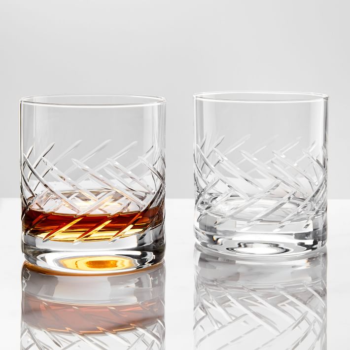Grand Canyon Crystal Whiskey Glass Set of 2