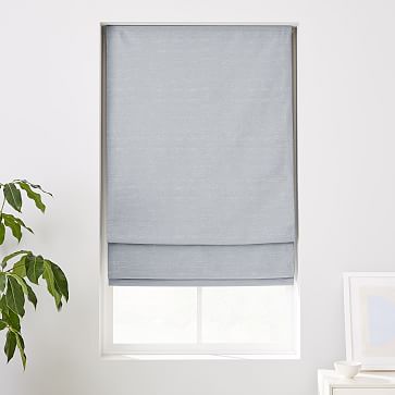 Cordless roman top shades blackout