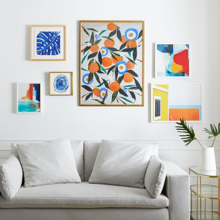 Horizons II Framed Wall Art by Minted for West Elm | West Elm