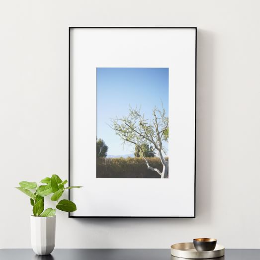 Oversized Gallery Picture Frame Matte Black West Elm