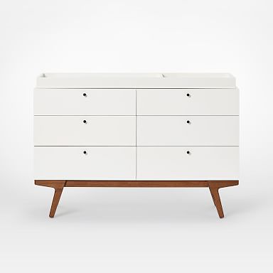 West elm outlet dresser changing table