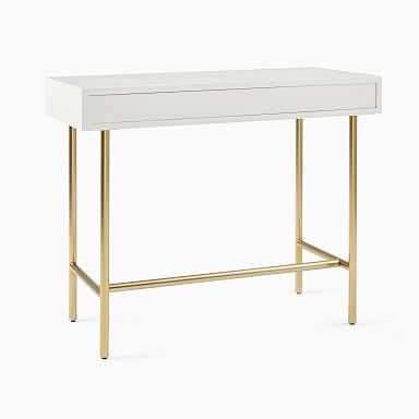 West elm outlet gold desk