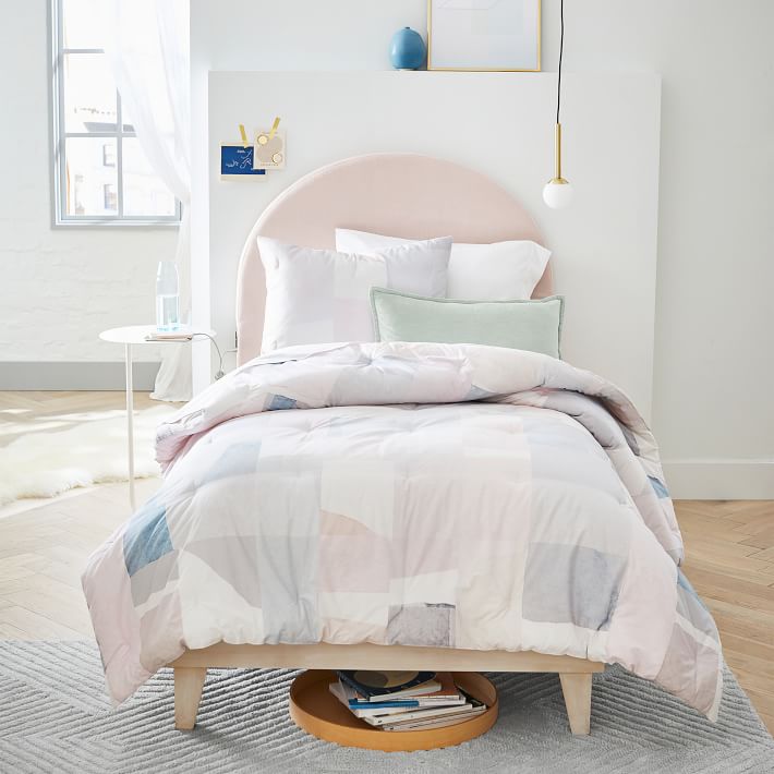 Washed Cotton Velvet Pillow Cover West Elm