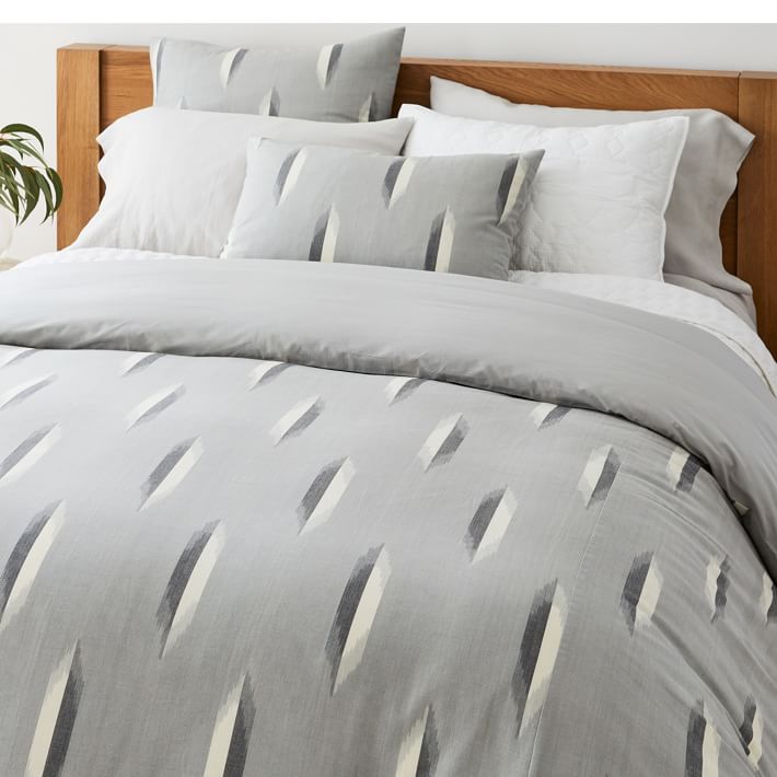 Oval Ikat Duvet Cover And Shams West Elm 8577