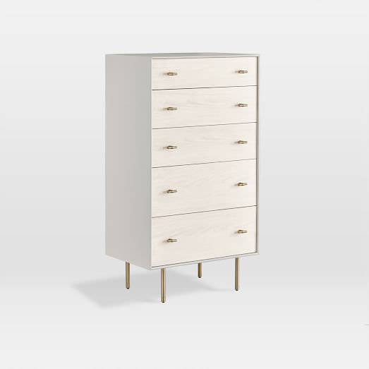 West shop elm tallboy