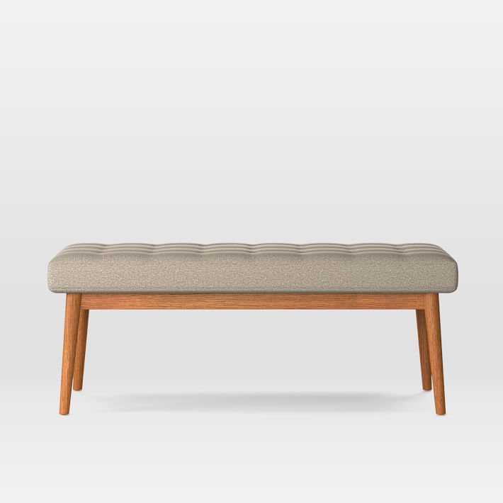 West elm deals mid century bench