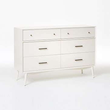 West elm mid century deals 6 drawer dresser