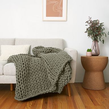 Knitted weighted 2025 blanket west elm