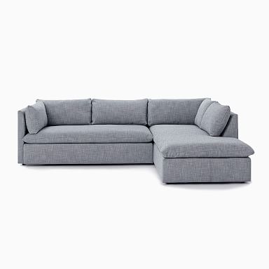 West elm outlet shelter sectional