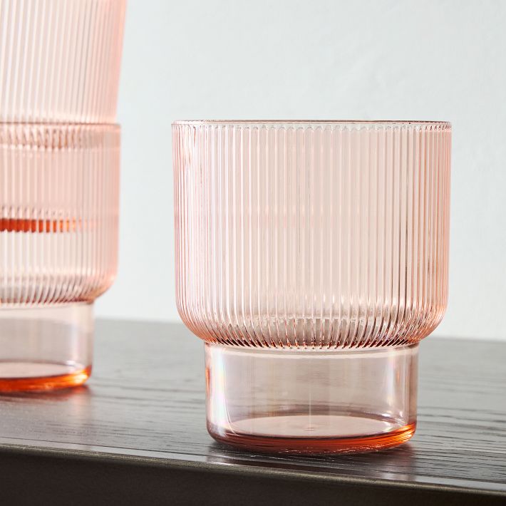 Fluted Drinking Glass Sets