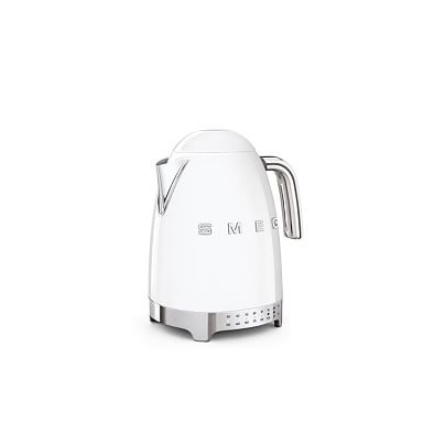 50's Retro Variable Electric Water Kettle - White