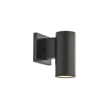 Cylinder Indoor/Outdoor LED Sconce | West Elm