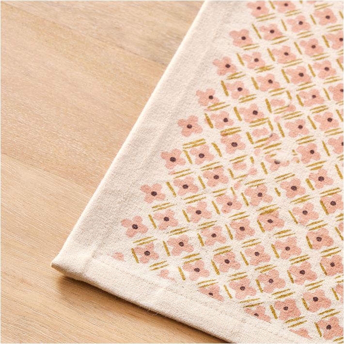 Soil to Studio Anita Block-Printed Cotton Placemats