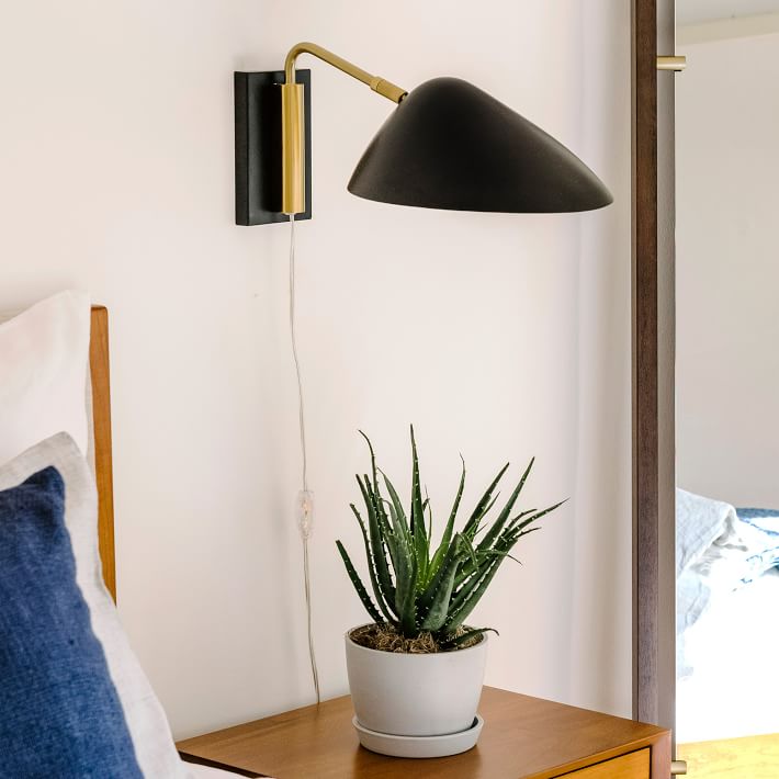 West elm mid century hot sale sconce