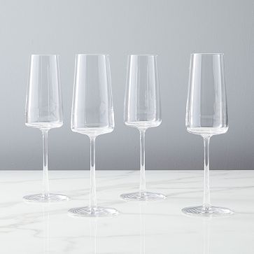 Hotel Collection Ombre Blue Highball Glasses Set /4