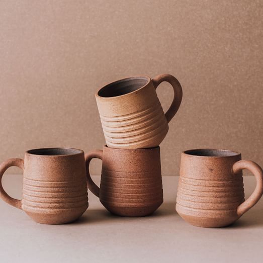 Kanto Stoneware Handled Mug Sets