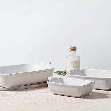 Le Creuset Heritage Square Baking Dish Set in White