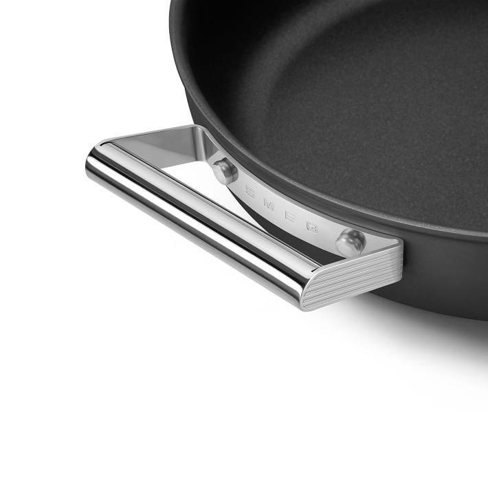 SMEG Nonstick Fry Pan in Black