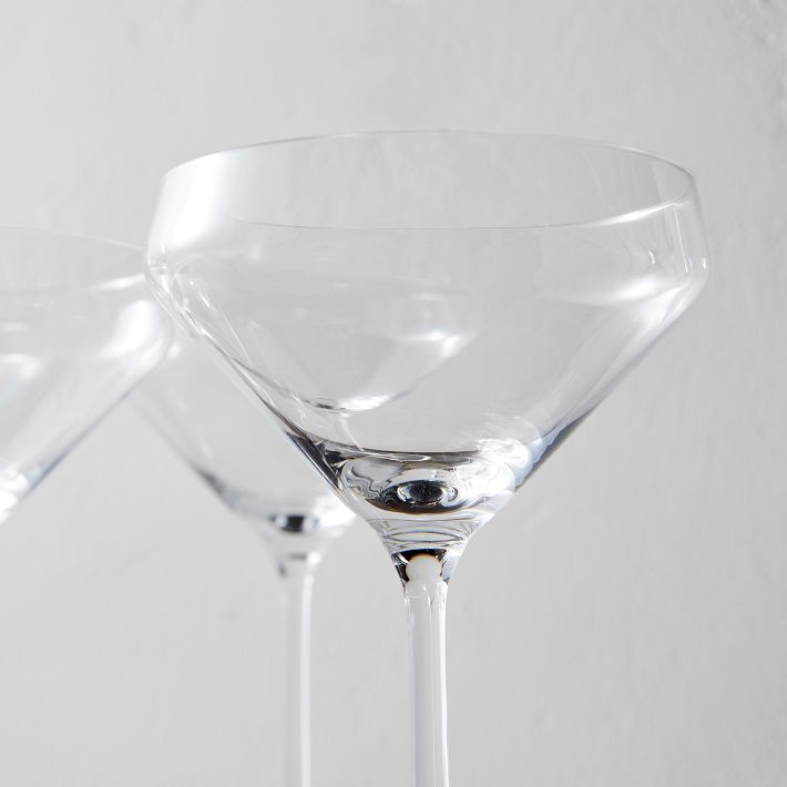 Crafthouse Schott Zwiesel Tritan 10 Ounce Martini Glass, Set of 4