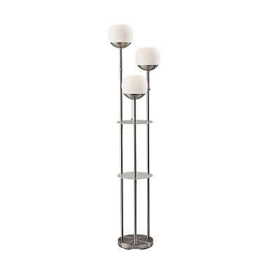 Brushed Steel Floor Lamps