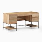 Industrial Storage Executive Desk | West Elm