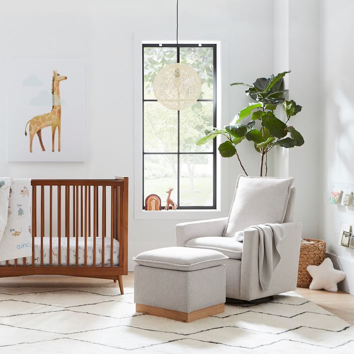 West elm nursery sales glider