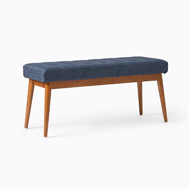 West elm mid century shop bench