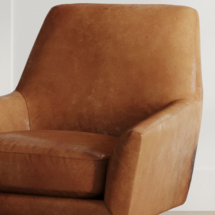 West elm online lucas swivel chair