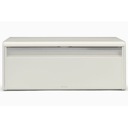 Brabantia Fall Front Steel Bread Box West Elm