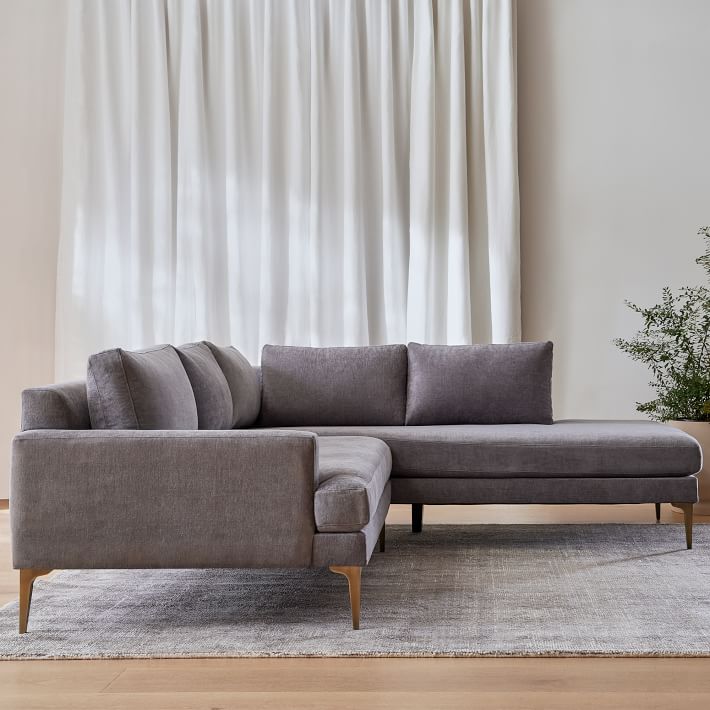 Open Box: Andes 2-Piece Chaise Sectional
