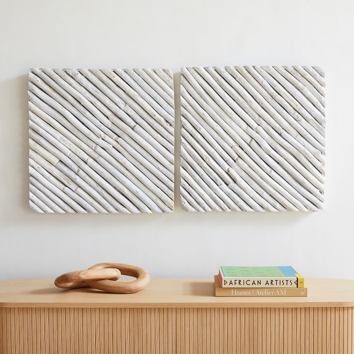 Driftwood Dimensional Wall Art West Elm