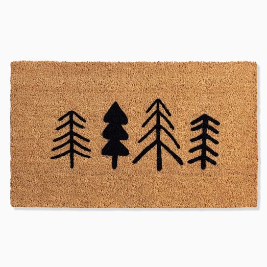 Nickel Designs Hand-Painted Doormat - Modern Howdy