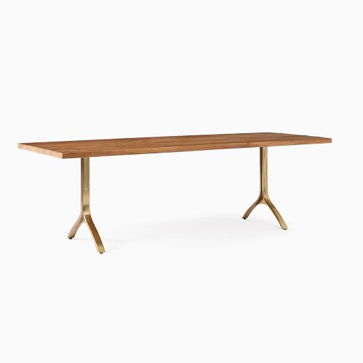 West elm deals walnut dining table