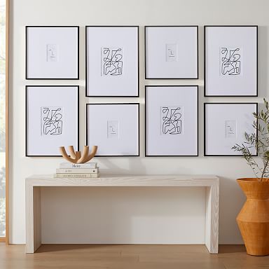 The Long Hallway Classic Gallery Frames Set (Set of 8)