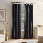 Cotton Velvet Curtain | West Elm