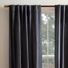 Cotton Velvet Curtain | West Elm