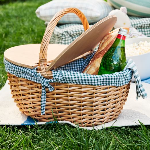 Heather Taylor Home Picnic Basket West Elm
