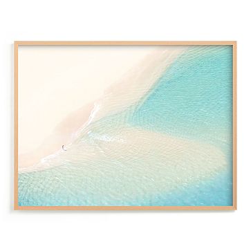 A Day at Sea Framed Wall Art by Minted for West Elm | West Elm