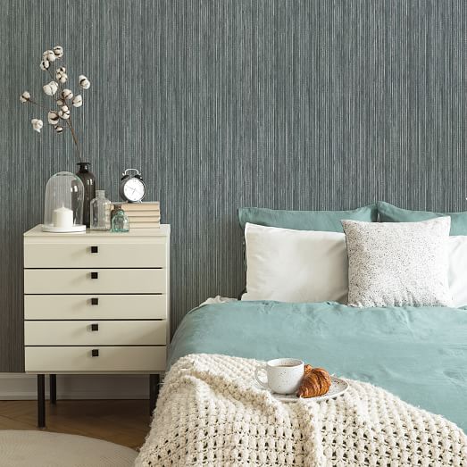 Grasscloth Wallpaper West Elm