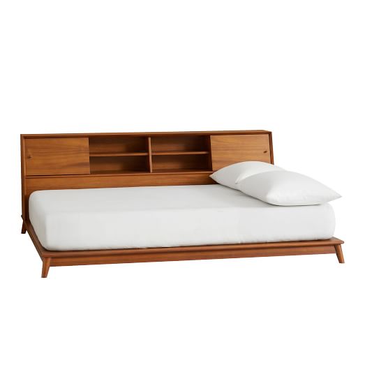 West elm queen 2024 platform bed