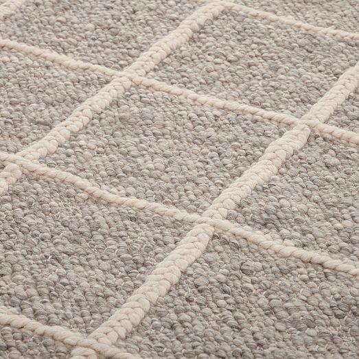 Braided Grid Rug West Elm
