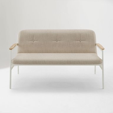 West elm bench deals seat