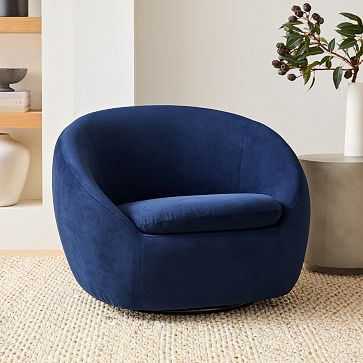 Cozy Swivel Chair | West Elm