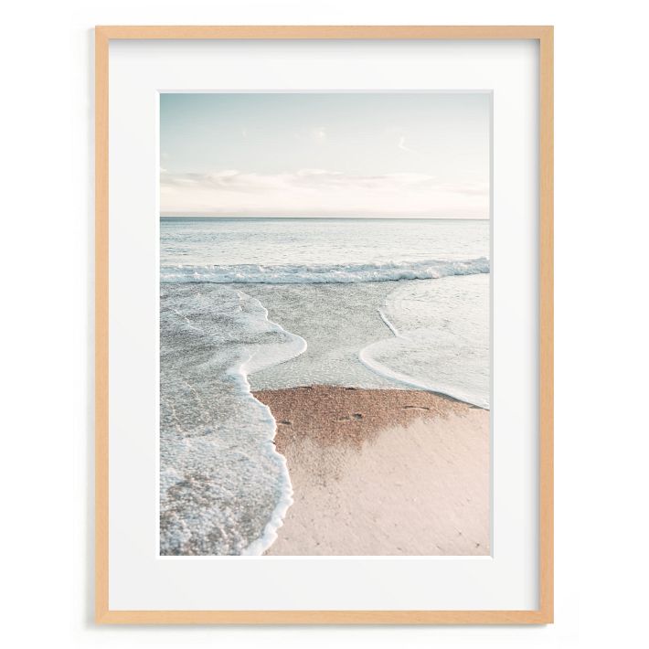 Riptide Framed Wall Art by Minted for West Elm